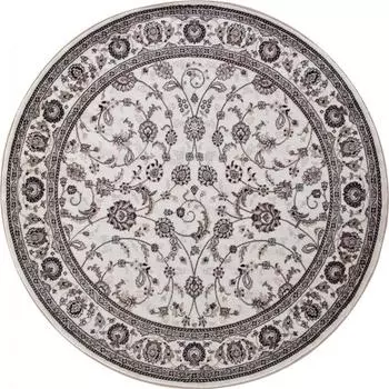 Ковёр круглый Merinos Valencia Deluxe, размер 150x150 см, цвет cream-brown