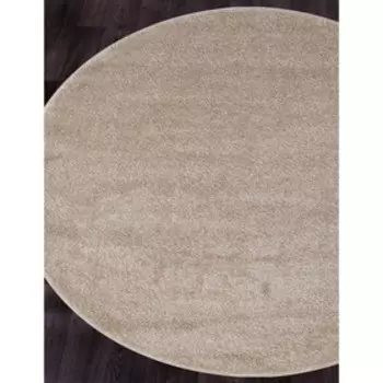 Ковёр круглый Platinum t600, размер 300x300 см, цвет beige