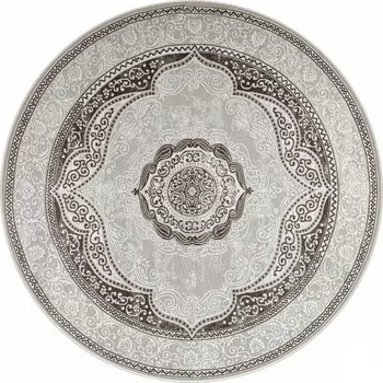 Ковёр круглый Rimma Lux 36868K, размер 160x160 см, цвет cream/beige