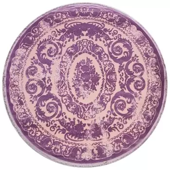 Ковёр круглый RITIM, размер 200x200 см, дизайн lila/lila