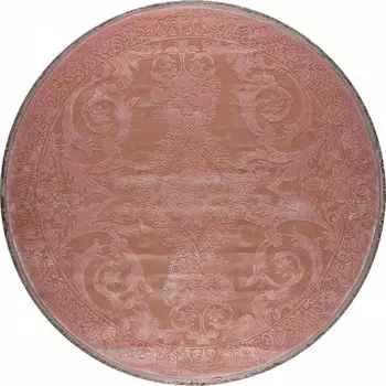 Ковёр круглый RITIM, размер 250x250 см, дизайн pink/pink
