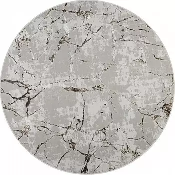 Ковёр круглый ROMA, размер 250x250 см, дизайн cream fls/beige fl