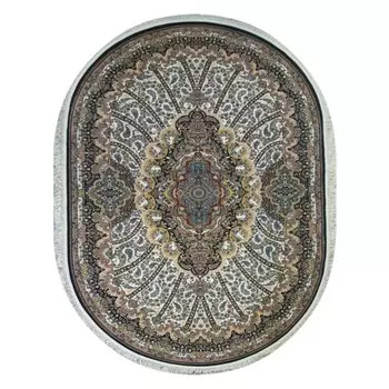 Ковёр овальный ABRISHIM, размер 150x230 см, дизайн cream/navy