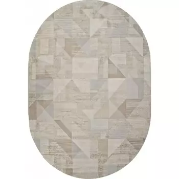 Ковёр овальный Afina, размер 240x340 см, дизайн beige/l.brown