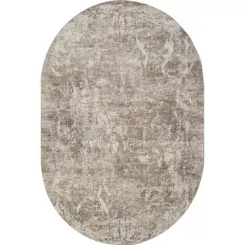 Ковёр овальный Afina, размер 240x340 см, дизайн brown/cream