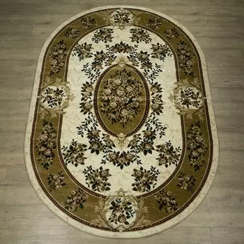 Ковёр овальный «Акварель», размер 250x500 см