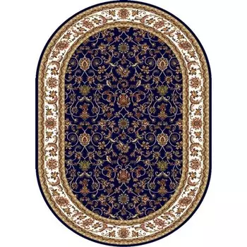 Ковёр овальный «Акварель», размер 80x150 см