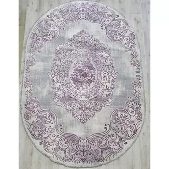 Ковёр овальный Amatis Lux 36560A, размер 150x300 см