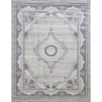 Ковёр овальный Amatis Lux 36564A, размер 300x400 см, цвет lila / l.grey