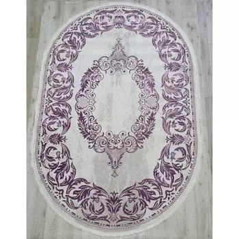 Ковёр овальный Amatis Lux 36567A, размер 200x400 см