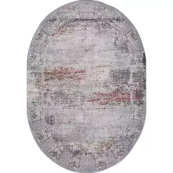 Ковёр овальный Arda Mardan, размер 80x150 см, цвет coken d.grey/blue