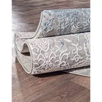 Ковёр овальный Armina 03851A, размер 200x290 см, цвет blue / blue