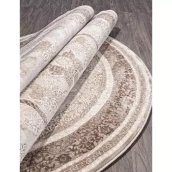 Ковёр овальный Karmen Hali Armina, размер 80x150 см, цвет brown/brown