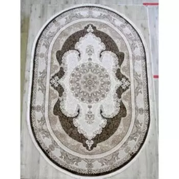 Ковёр овальный Avangard 36945A, размер 80x150 см