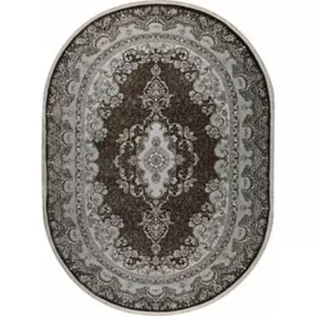 Ковёр овальный Avangard 37056D, размер 80x150 см