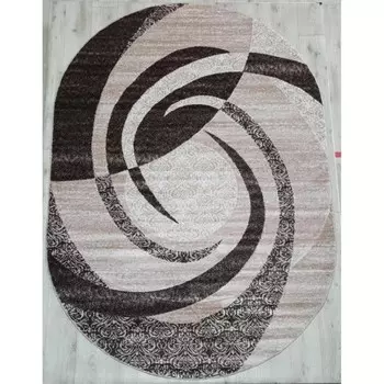 Ковёр овальный AVRORA, размер 160x230 см, дизайн beige/beige