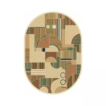 Ковёр овальный Buhara d149, 60 х 100 см, цвет beige