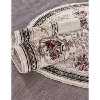 Ковёр овальный Colizey D058, размер 250x350 см, цвет cream