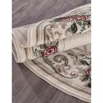 Ковёр овальный Colizey D468, размер 250x350 см, цвет cream