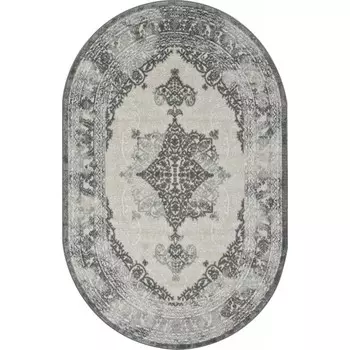 Ковёр овальный Cuba, размер 200x400 см, дизайн blue