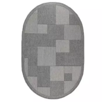 Ковёр овальный «Декора Сизаль», размер 140x200 см