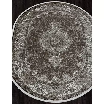 Ковёр овальный Dolce d414, размер 160x220 см, цвет brown