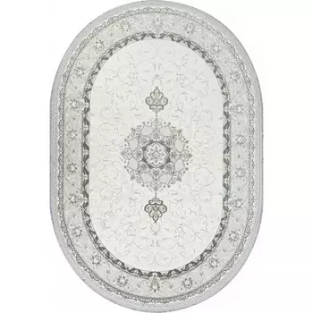 Ковёр овальный Durkar Sandali, размер 200x290 см, цвет cream/cream