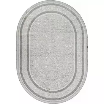 Ковёр овальный Durkar Sandali, размер 80x150 см, цвет l.grey/cream