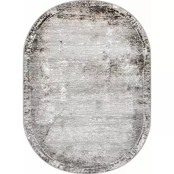 Ковёр овальный Eliza 38548A, размер 83x150 см, цвет brown fls/cream fl