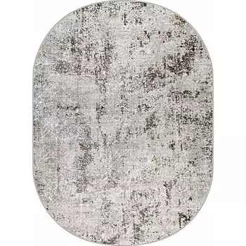 Ковёр овальный Eliza 38549A, размер 150x230 см, цвет brown fls/cream fl