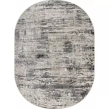Ковёр овальный Eliza 38550A, размер 83x150 см, цвет grey fls/cream fls