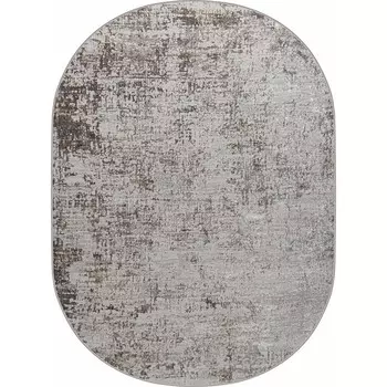 Ковёр овальный Eliza 38554A, размер 150x400 см, цвет grey fls/cream fls