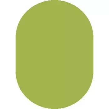 Ковёр овальный «Фьюжн», размер 100x200 см