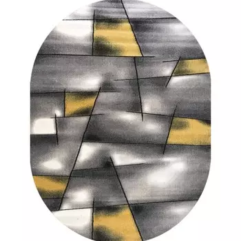 Ковёр овальный «Фиеста», размер 80x150 см