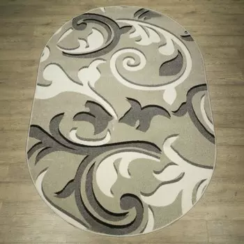 Ковёр овальный «Фиеста», размер 80x150 см