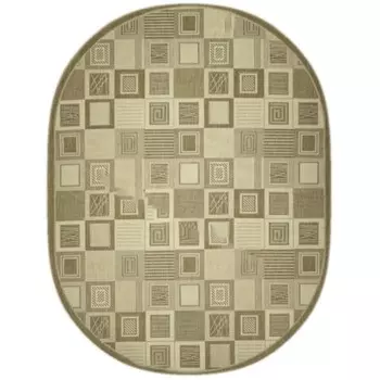 Ковёр овальный «Флурлюкс (Сизаль)», размер 200x290 см