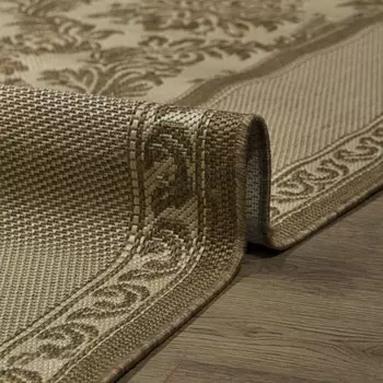 Ковёр овальный «Флурлюкс Сизаль», размер 80x150 см