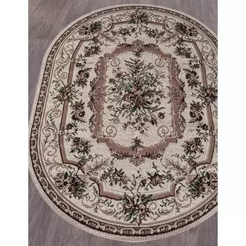 Ковёр овальный Gavana 5439, размер 200x400 см, цвет cream