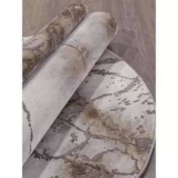 Ковёр овальный Graff 3270, размер 120x180 см, цвет gray-beige