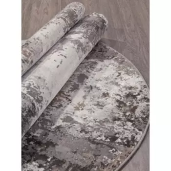 Ковёр овальный Graff 3319, размер 120x180 см, цвет gray-beige