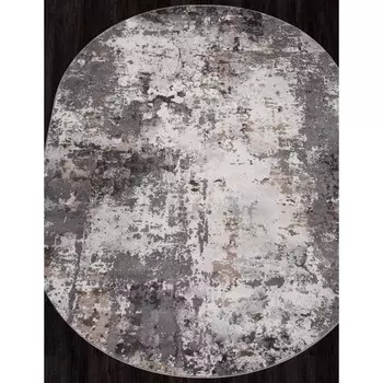 Ковёр овальный Graff 3319, размер 160x230 см, цвет gray-beige