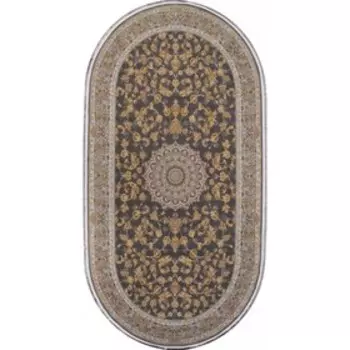 Ковёр овальный Kashan 752060, размер 200x400 см