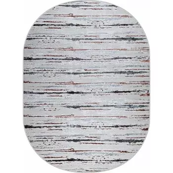 Ковёр овальный Kleopatra 38462A, размер 150x230 см, цвет rose fls/l.grey