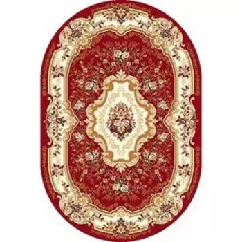 Ковёр овальный Laguna d017, размер 250 х 400 см, цвет red