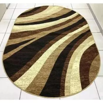 Ковёр овальный Laguna d234, размер 200 х 400 см, цвет beige