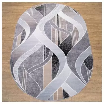 Ковёр овальный «Лайла де Люкс», размер 60x100 см