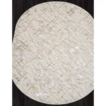 Ковёр овальный Liman f164, размер 160x300 см, цвет cream-green