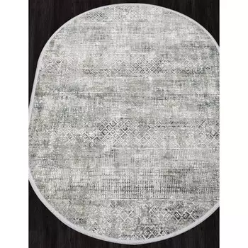 Ковёр овальный Lorenzo a047aj, размер 160x230 см, цвет grey-blue