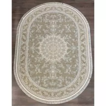 Ковёр овальный Mashad 1200 G124, размер 250x350 см