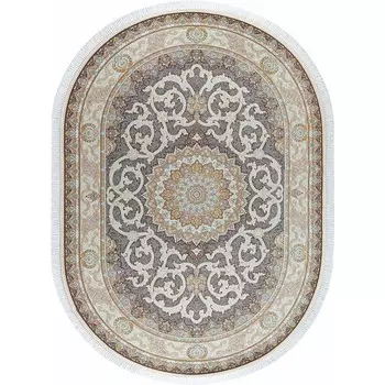 Ковёр овальный Mashad 1500 G144, размер 80x150 см, цвет melanj/p